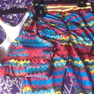 unknown Other - Two piece spandex set unknown Other - Two piece spandex set